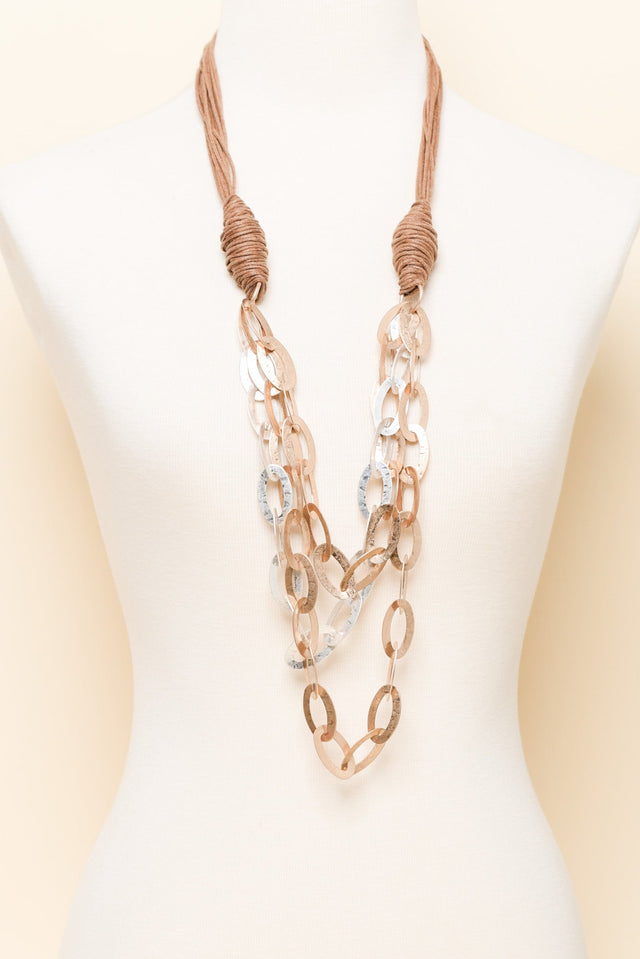 Jireh Gold Linked Necklace image 3