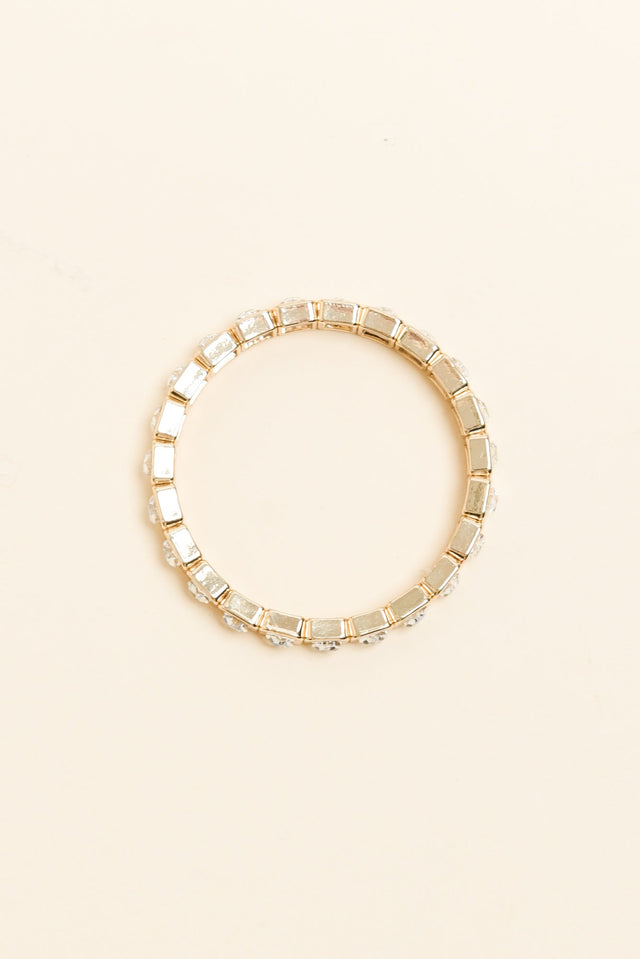 Jubilee Gold Heart Beaded Bracelet