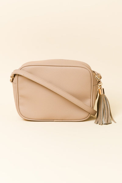Katie Beige Crossbody Bag