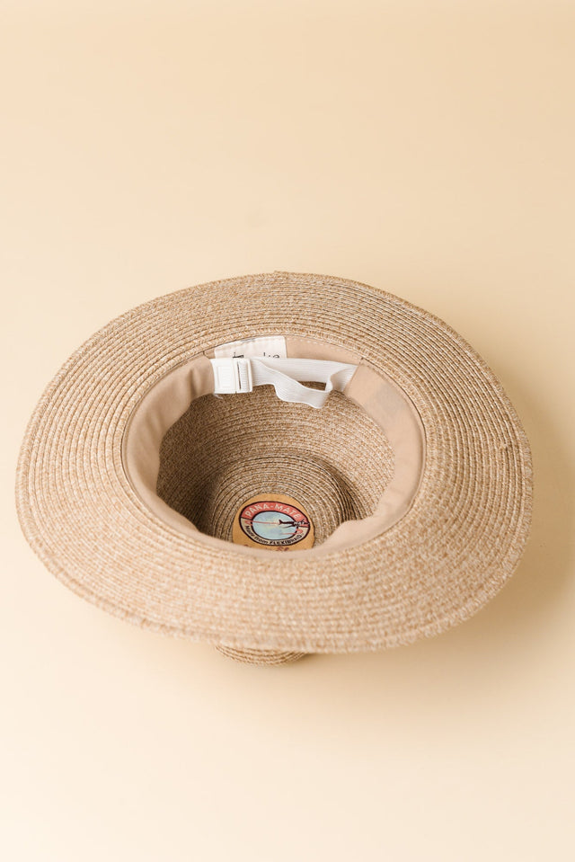 Natural Wide Brim Travel Fedora image 4