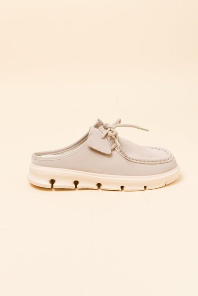 Opex Beige Leather Mule