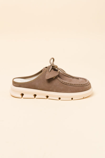 Opex Brown Leather Mule
