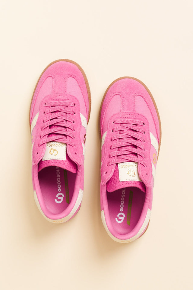 Parallel Hot Pink Contrast Canvas Sneaker image 3