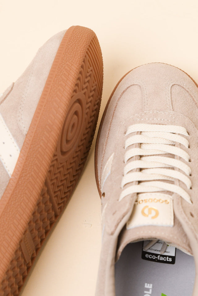 Parallel Taupe Contrast Suede Sneaker image 3