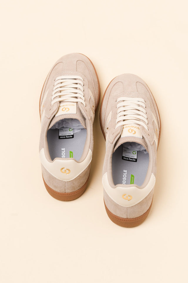 Parallel Taupe Contrast Suede Sneaker image 5