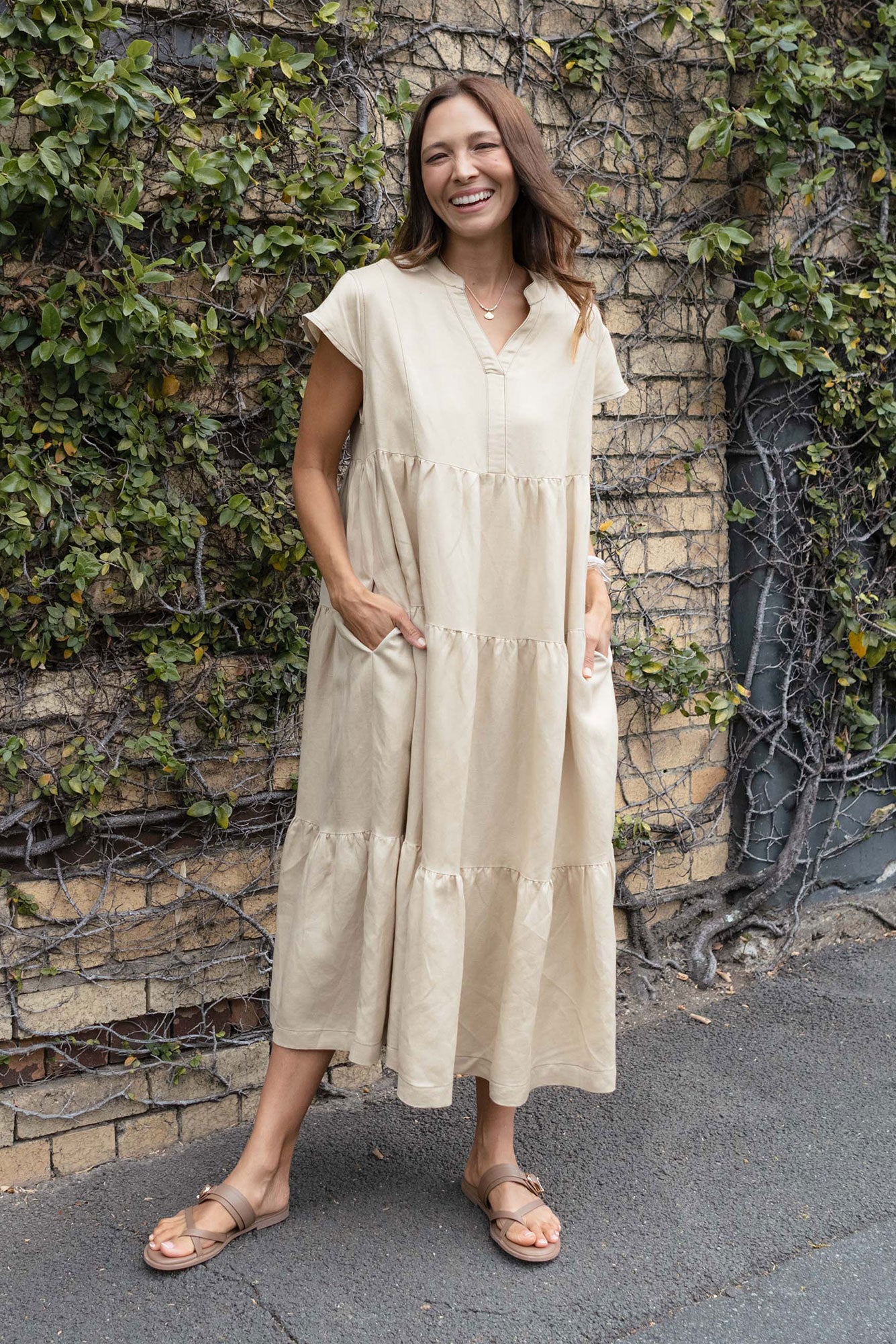 contrast linen dress Sandra in the Melody Linen Maxi Dress in Contrast White Black., A strapless silhouette defined by a twisted contrast bodice and an easy flowing linen skirt. Simple, elegant and timeless