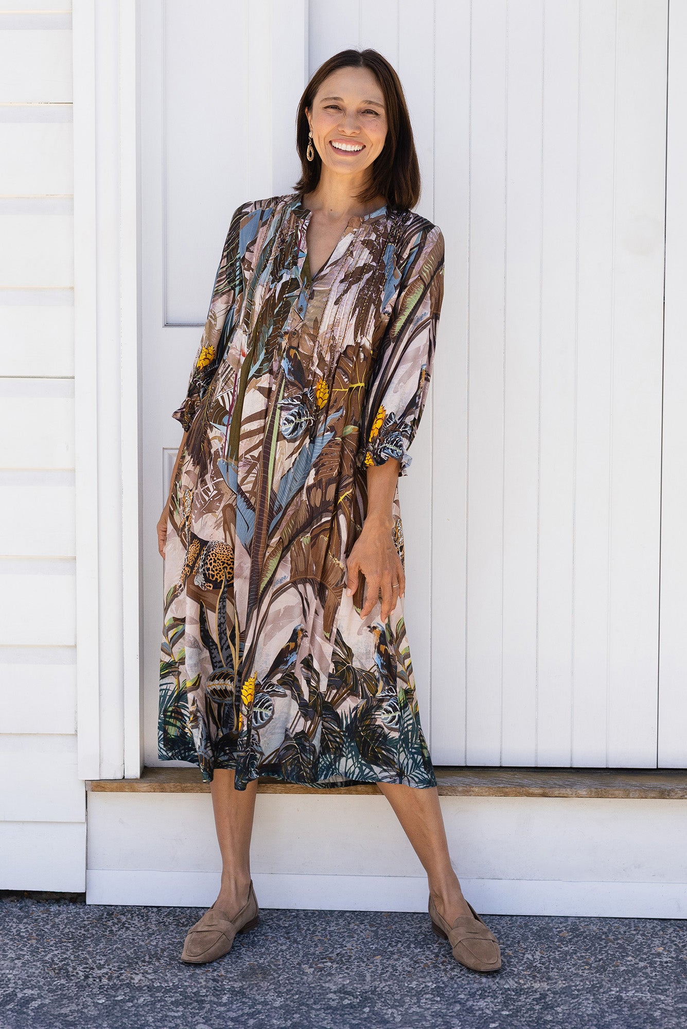 kalmia silk dress Kalmia Dress White The Row