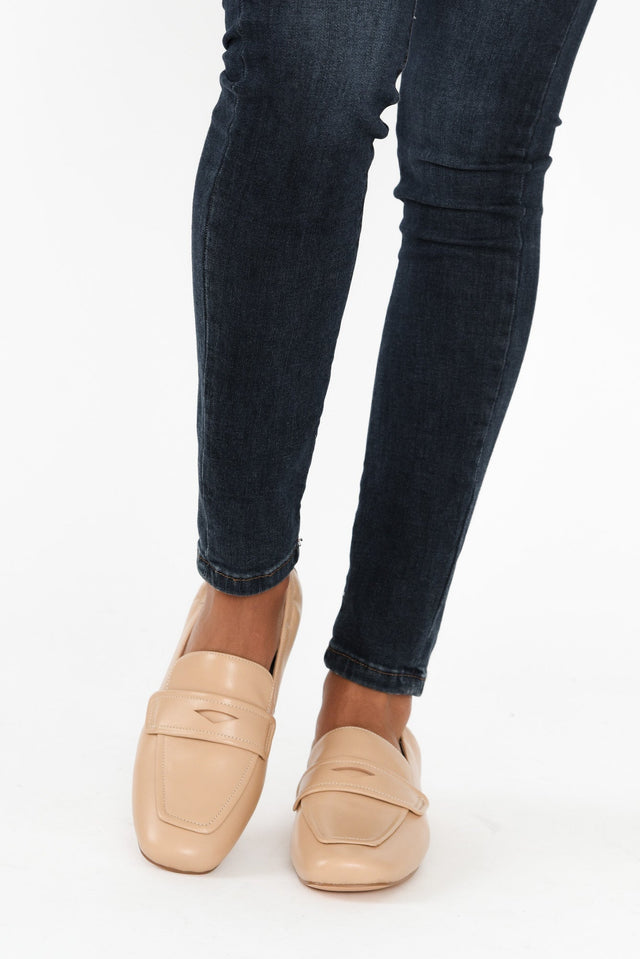 Ridgeway Nude Leather Loafer image 4