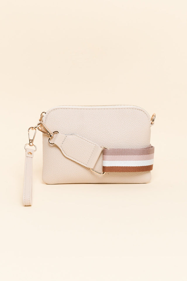 Sally Nude Mini Crossbody Bag