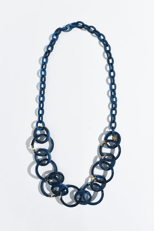 Samson Blue Chain Necklace