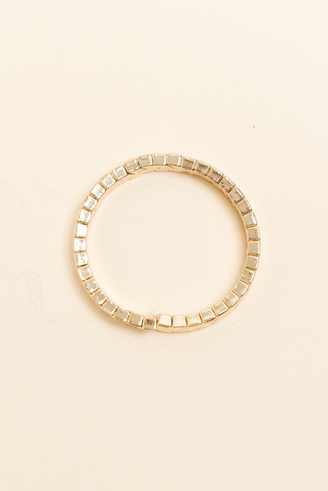 Shania Gold Beaded Bracelet