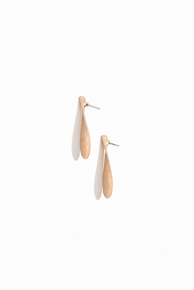 Smila Gold Teardrop Earrings