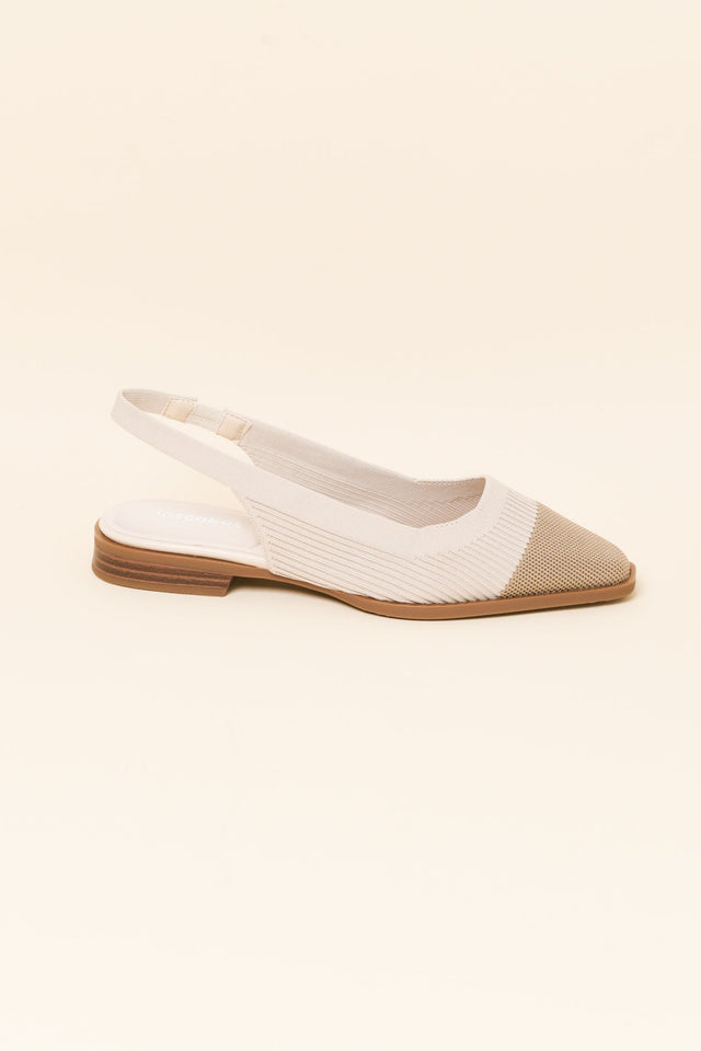 Syrita Taupe Slingback Mule