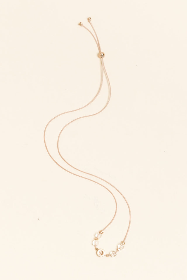 Valera Gold Beaded Necklace