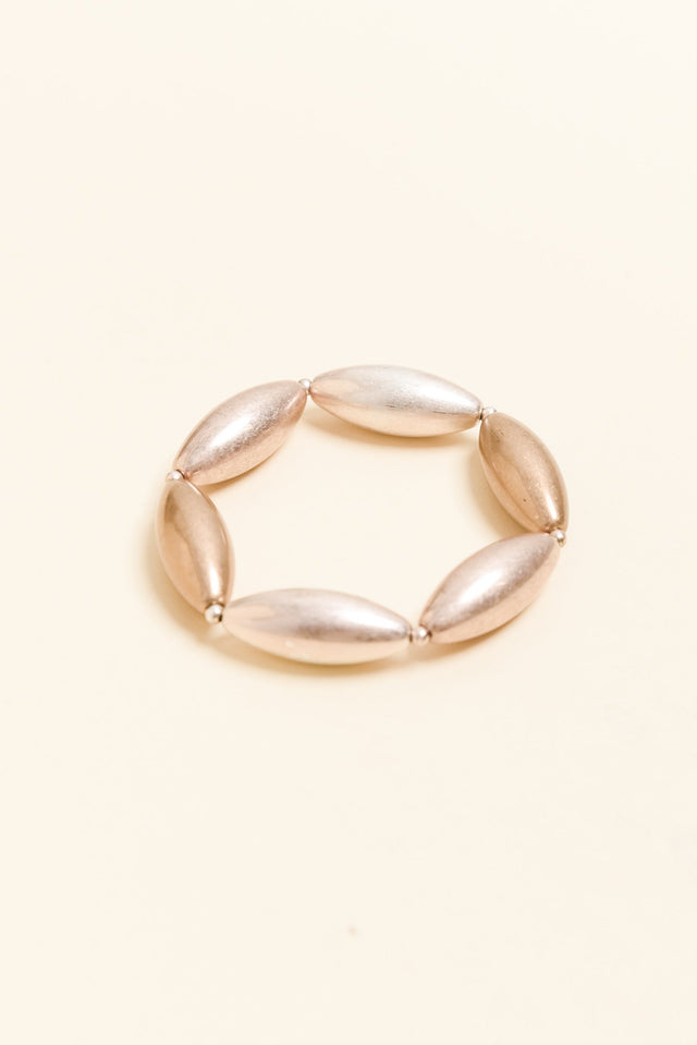 Vella Mixed Metal Beaded Bracelet