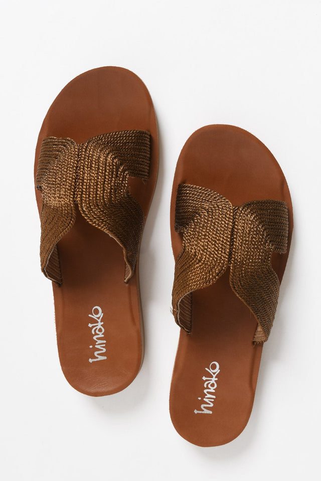 Wander Bronze Shimmer Slide image 4